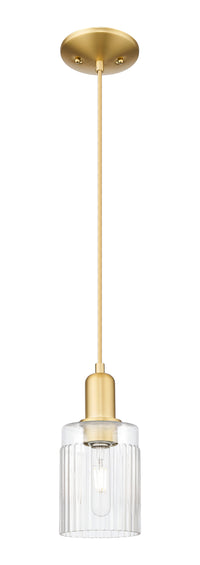 Arcadia Mini Pendant Antique Brass Dimmable