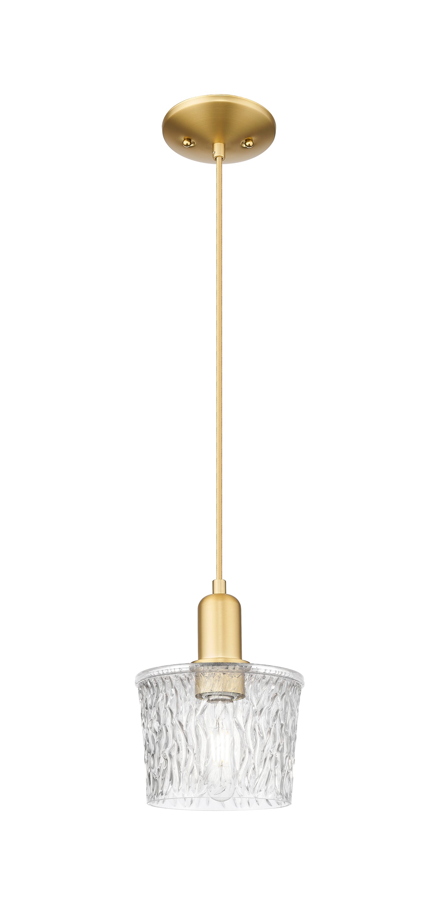Arcadia Mini Pendant Antique Brass Finish