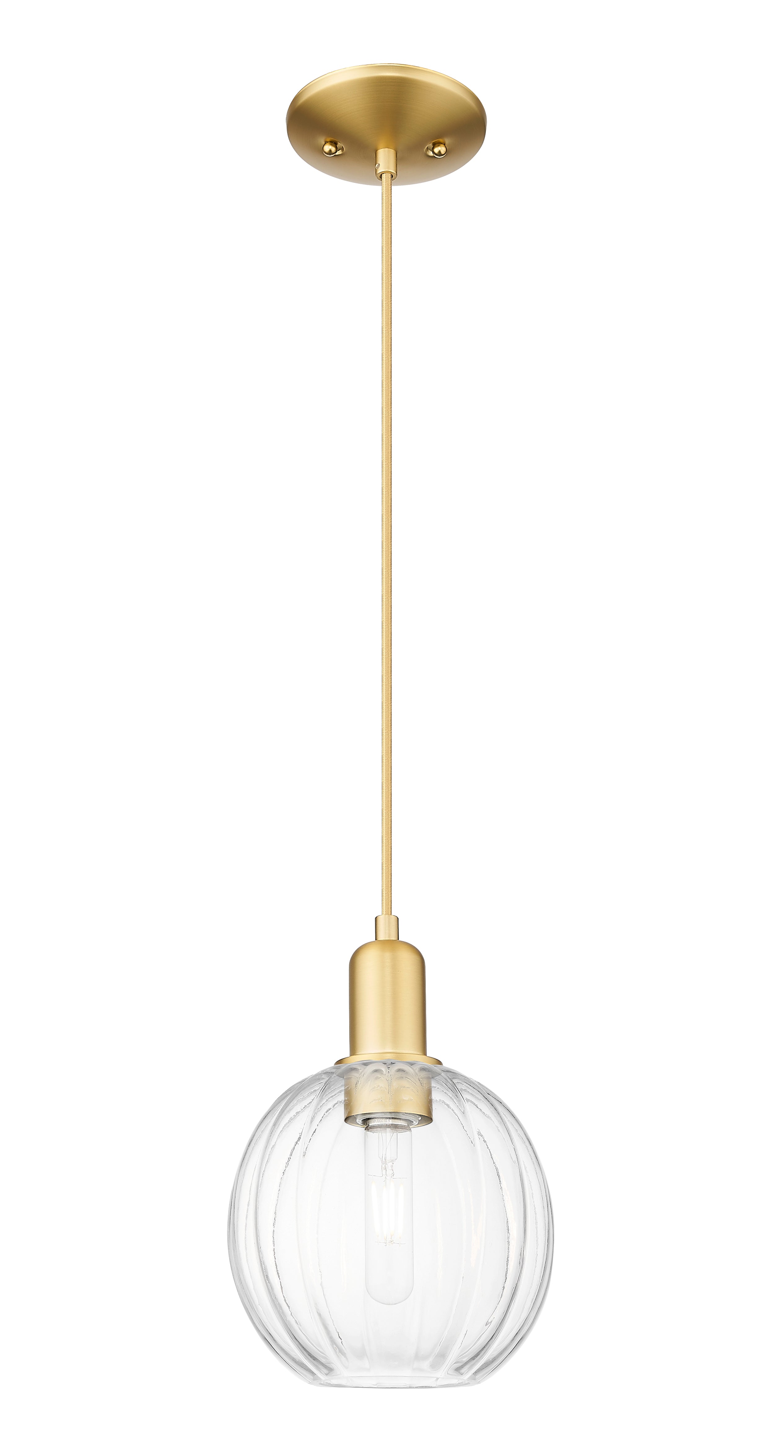 Arcadia Mini Pendant Antique Brass Finish
