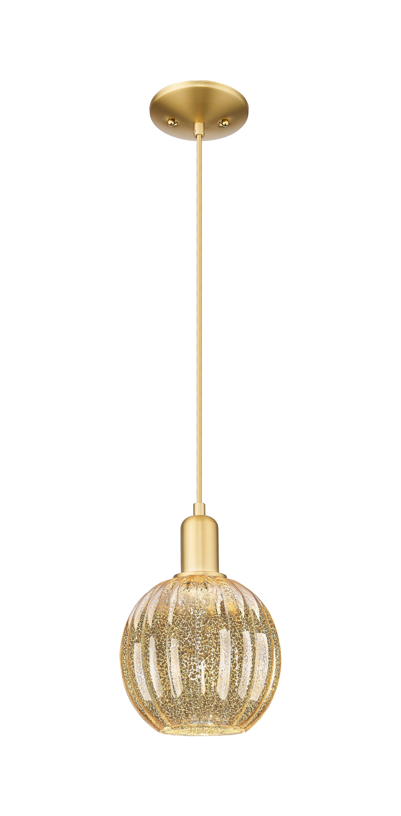 Arcadia Mini Pendant Antique Brass Finish