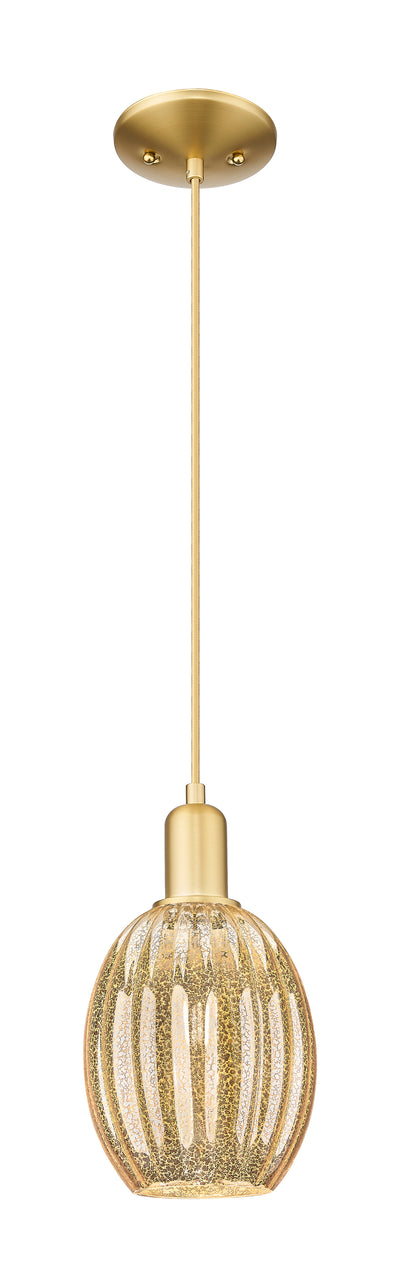 Arcadia Mini Pendant Antique Brass Finish