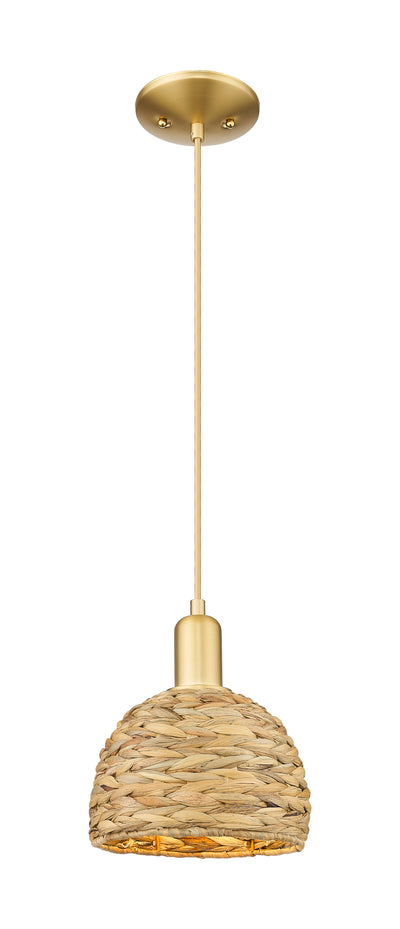 Arcadia Mini Pendant Antique Brass Finish