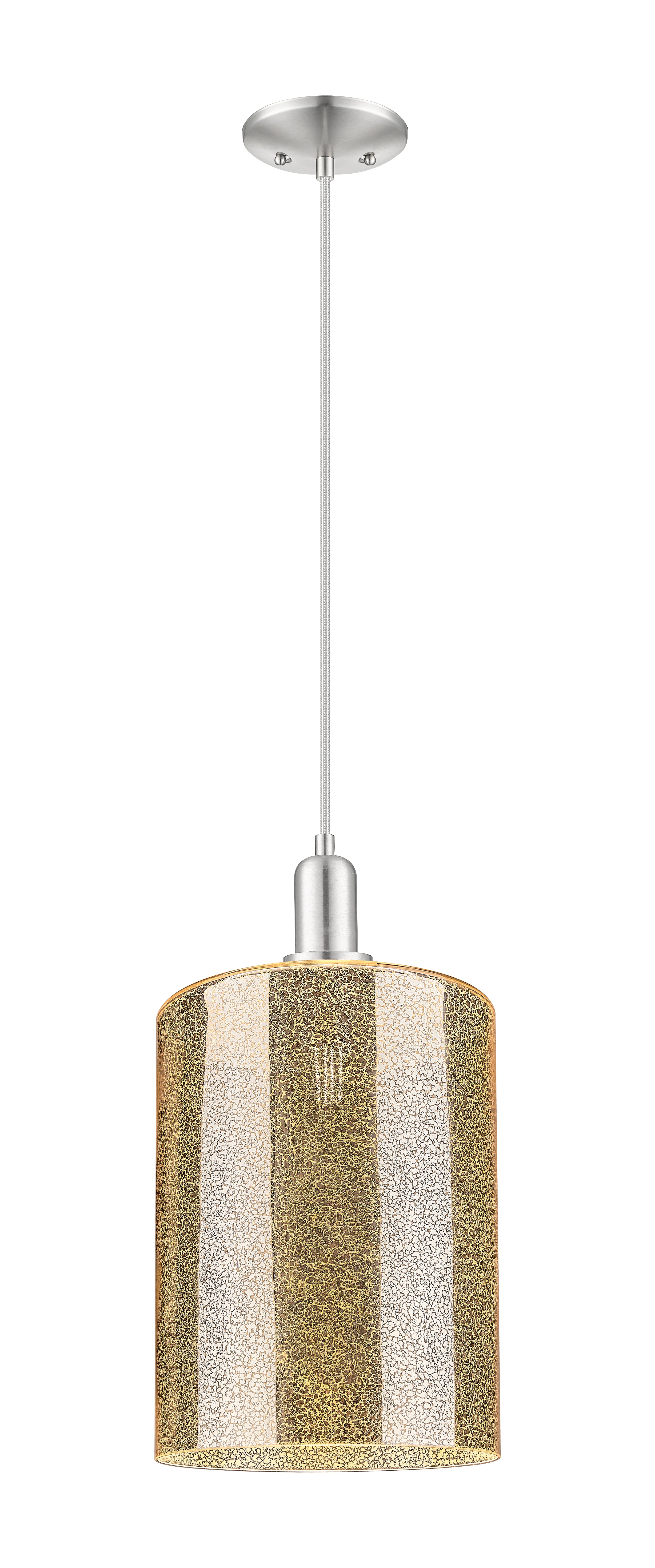 Arcadia Mini Pendant Dimmable Antique Brass