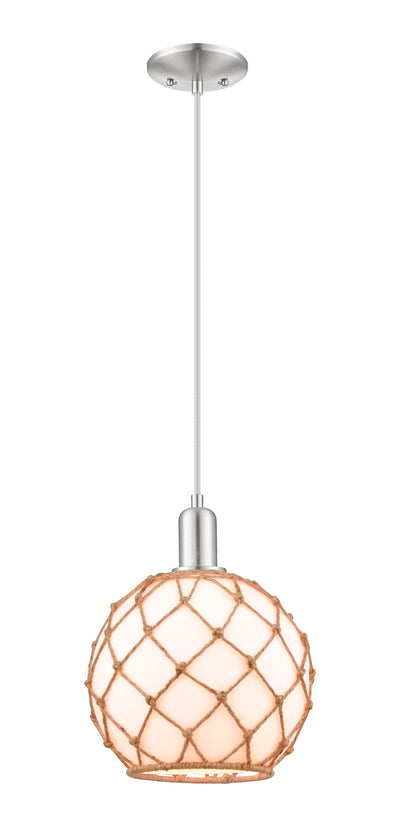 Arcadia Mini Pendant Antique Brass Cast
