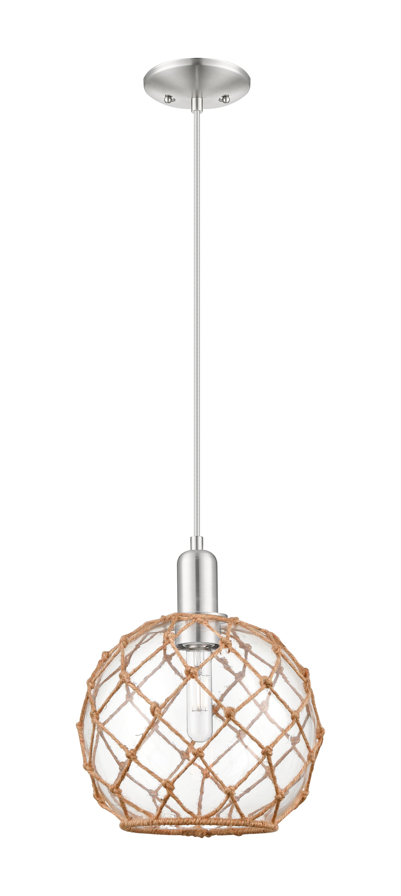Arcadia Mini Pendant Antique Brass Cast
