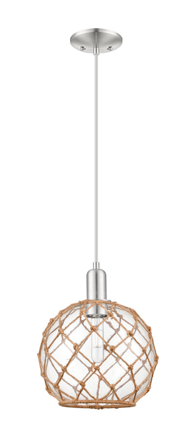 Arcadia Mini Pendant Antique Brass Cast