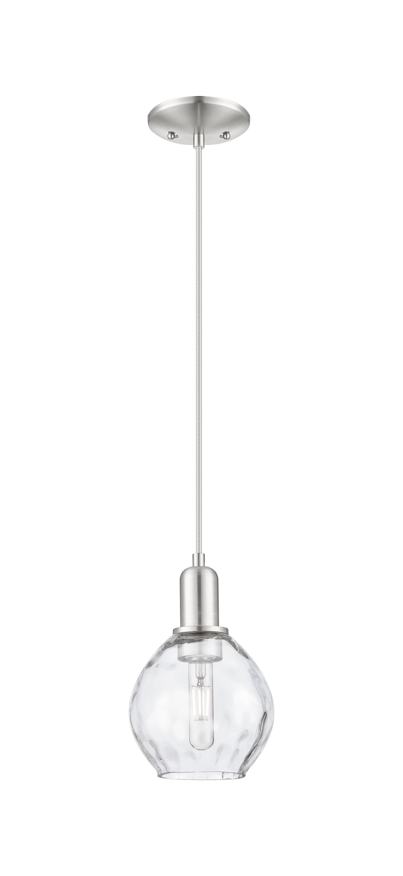 Arcadia Mini Pendant Antique Brass Glass