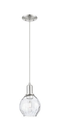 Arcadia Mini Pendant Antique Brass Glass