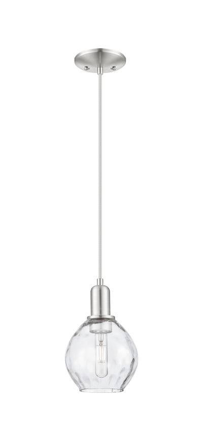 Arcadia Mini Pendant Antique Brass Glass
