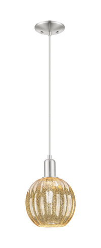 Arcadia Mini Pendant Antique Brass Finish