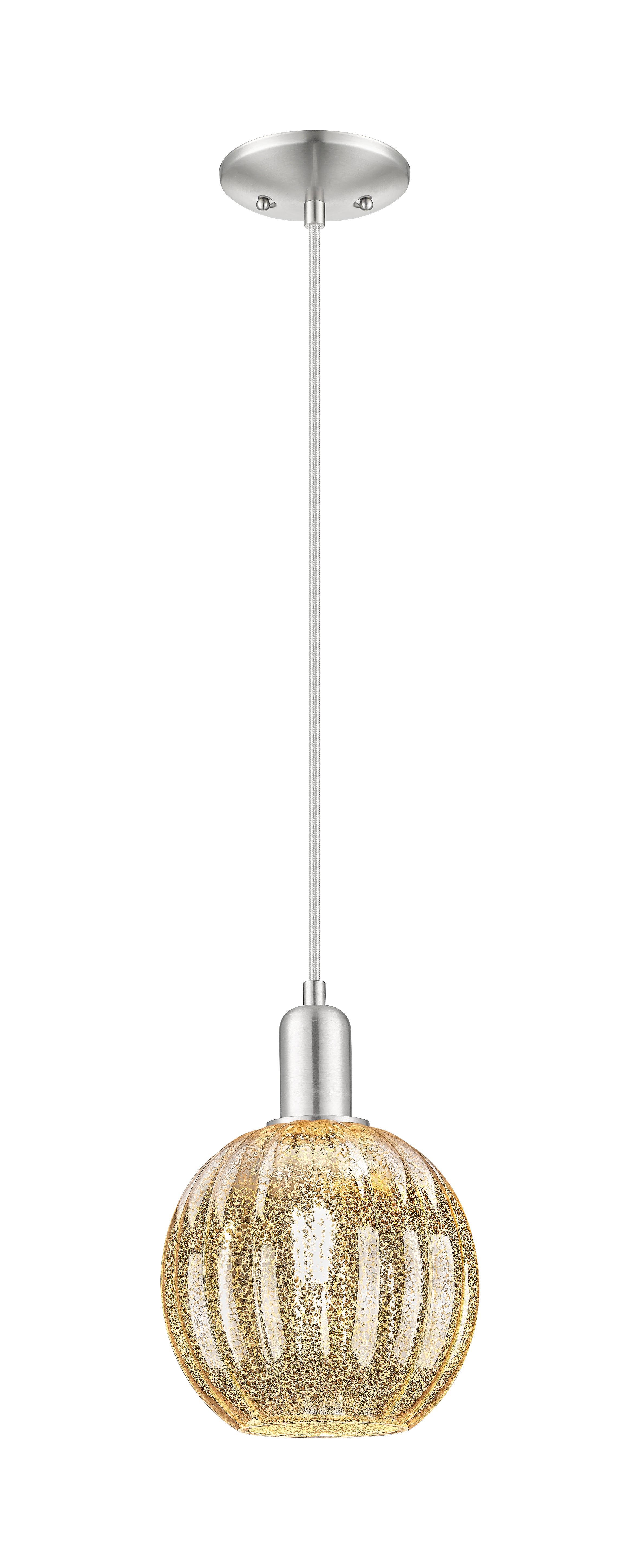 Arcadia Mini Pendant Antique Brass Finish