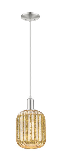 Arcadia Mini Pendant Antique Brass Glass