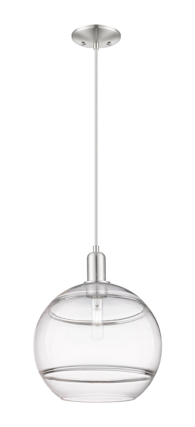 Arcadia Mini Pendant Antique Brass 12 Inch