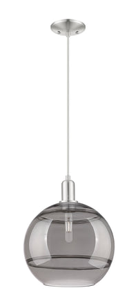 Arcadia Mini Pendant Antique Brass 12 Inch