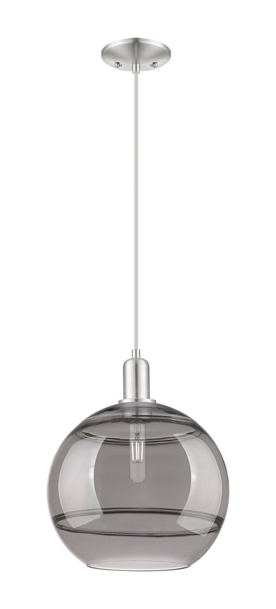 Arcadia Mini Pendant Antique Brass 12 Inch