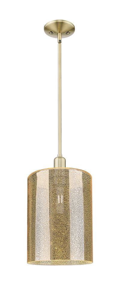 Arcadia Mini Pendant Antique Brass Dimmable