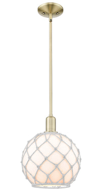 Arcadia Mini Pendant Antique Brass Finish
