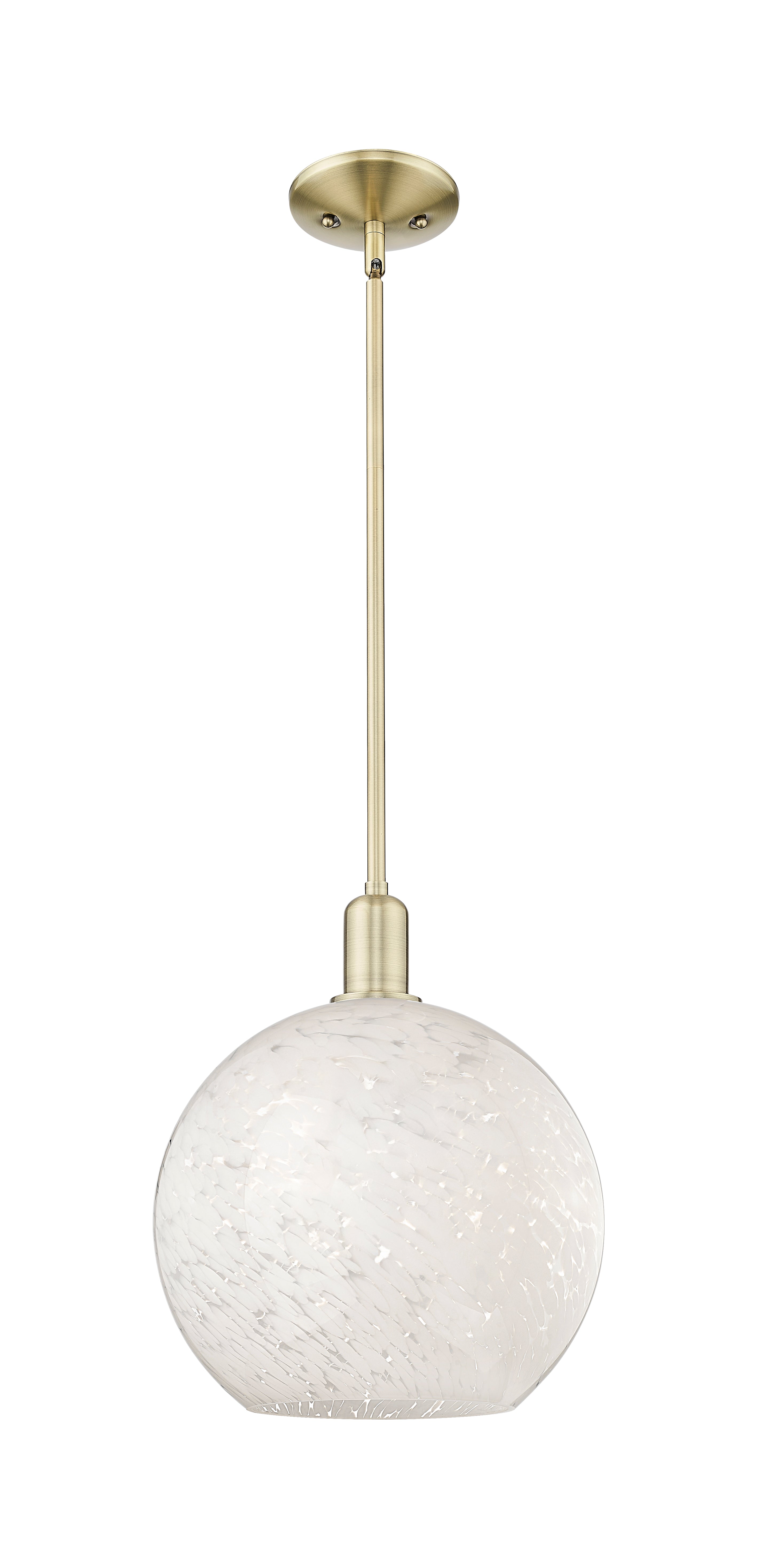 Arcadia Mini Pendant Antique Brass Finish
