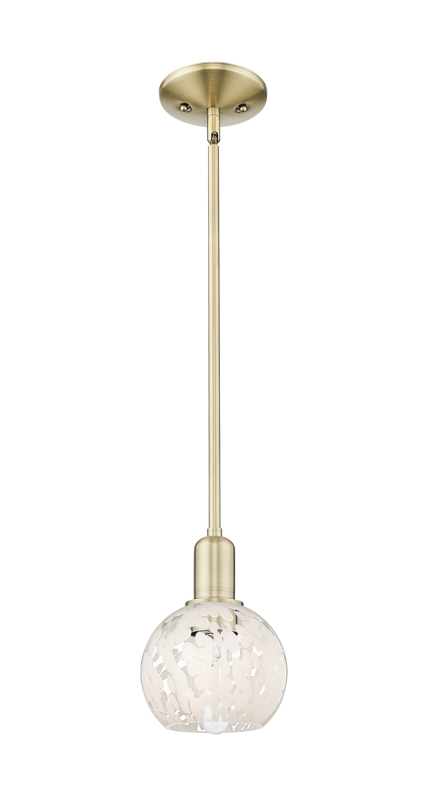 Arcadia Mini Pendant Antique Brass Finish
