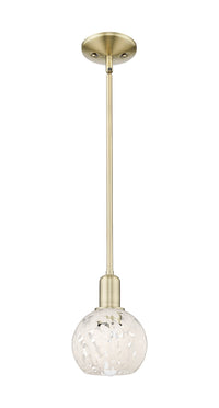 Arcadia Mini Pendant Antique Brass Finish