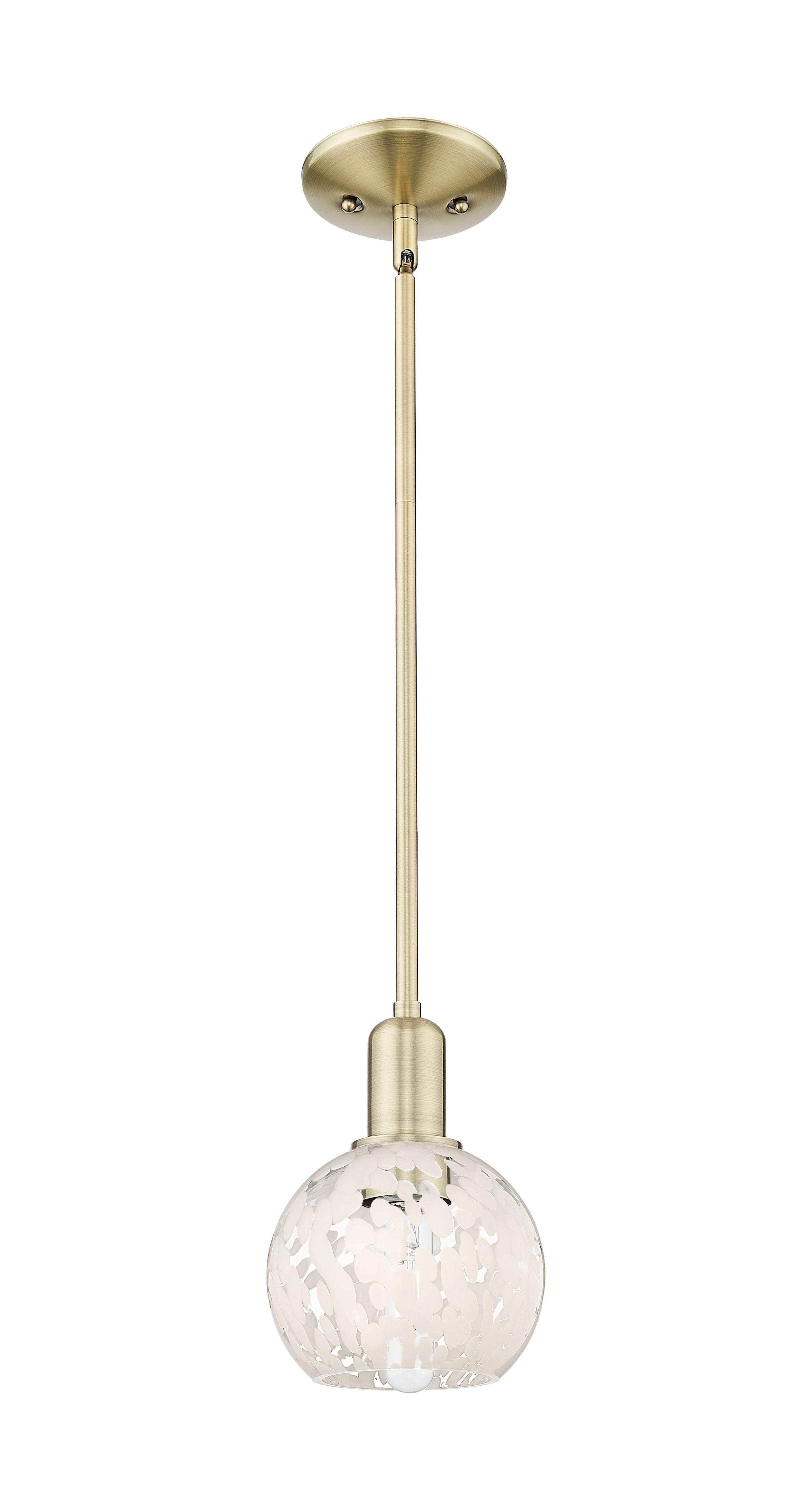 Arcadia Mini Pendant Antique Brass Finish