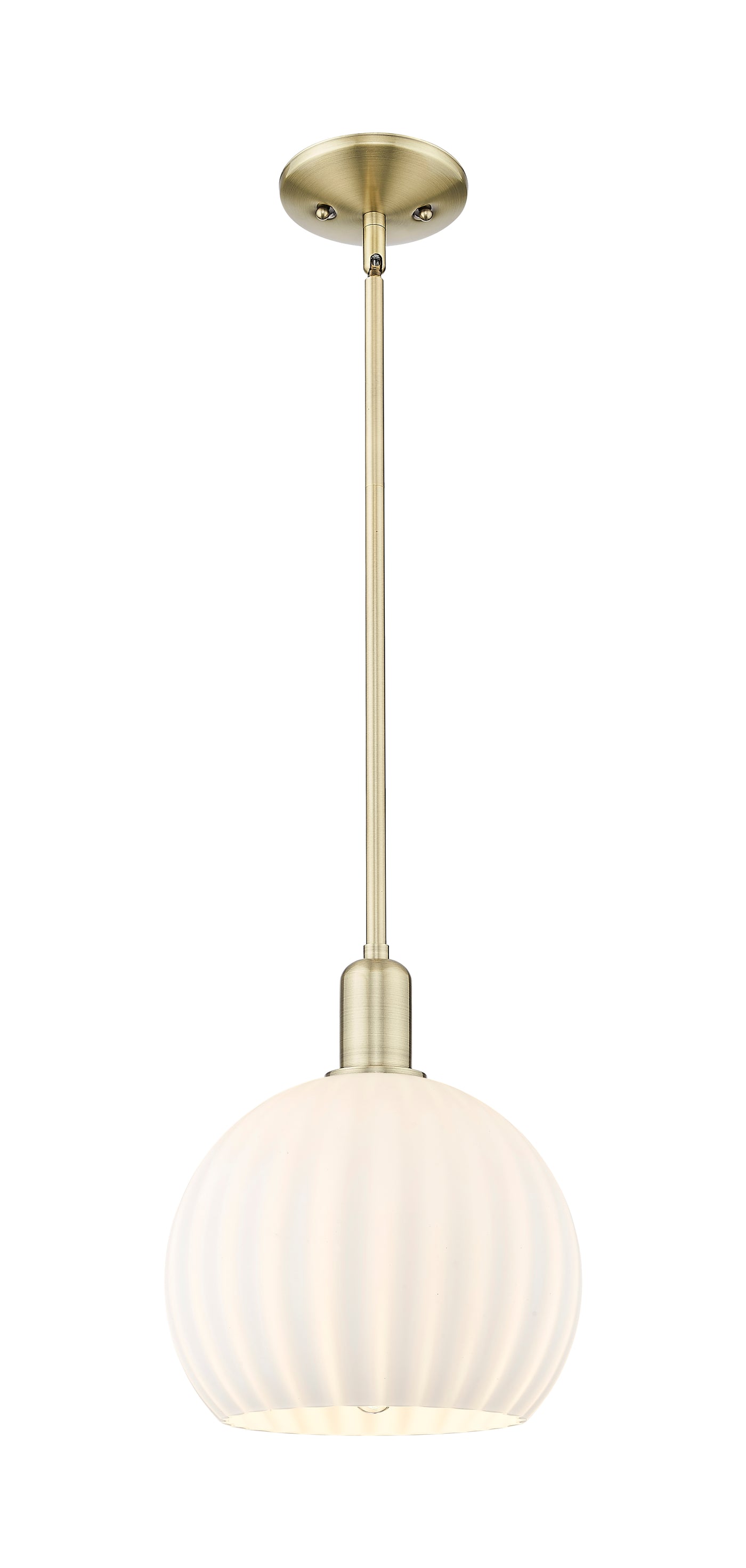 Arcadia Mini Pendant Antique Brass Steel