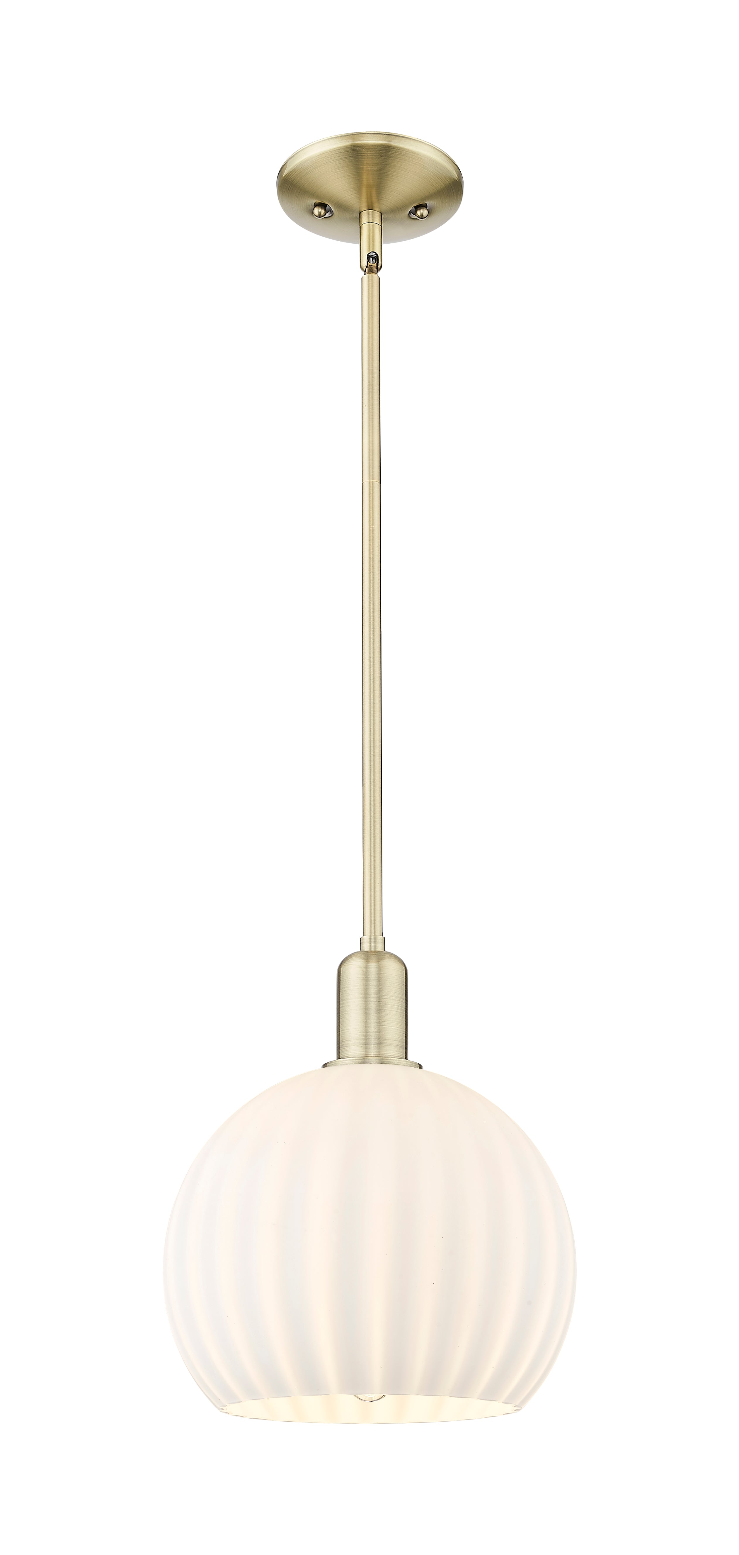 Arcadia Mini Pendant Antique Brass Steel
