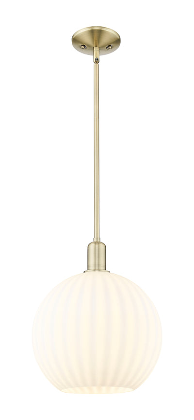 Arcadia Mini Pendant Antique Brass Finish