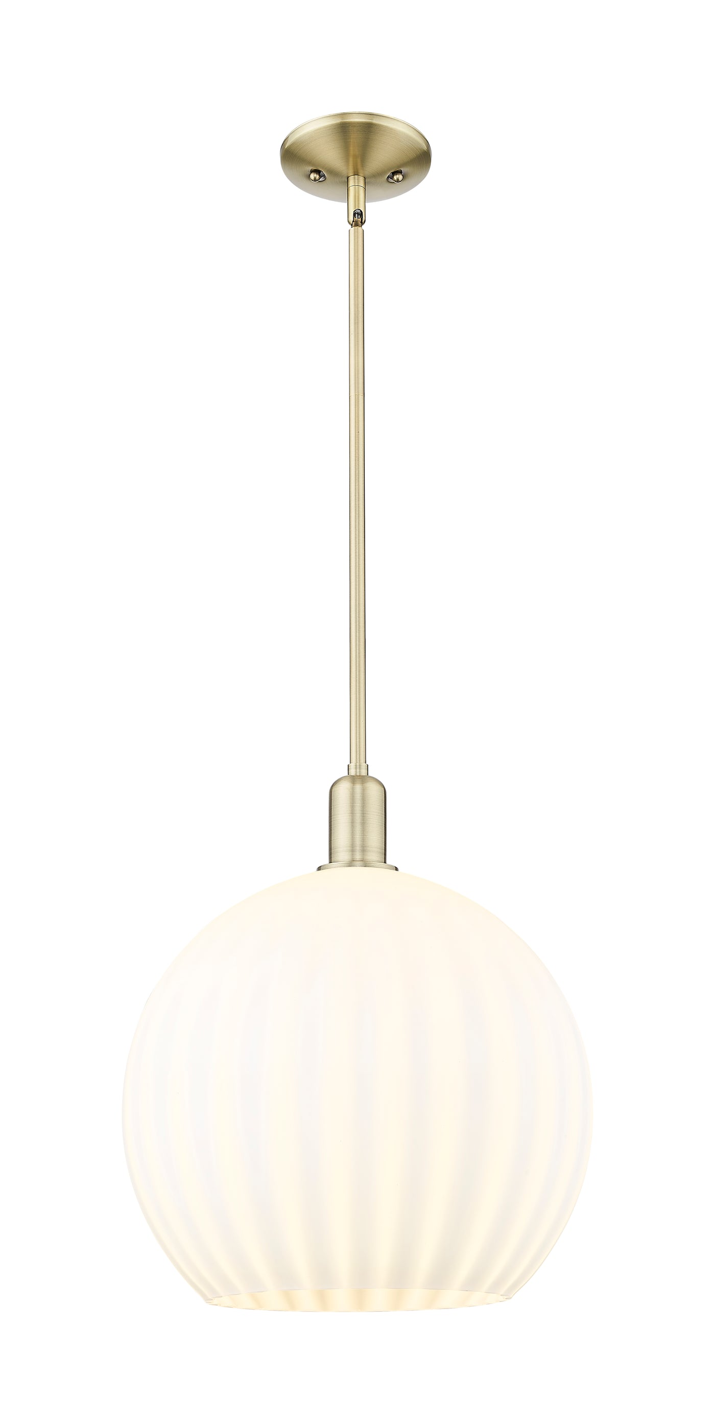 Arcadia Mini Pendant Antique Brass Finish