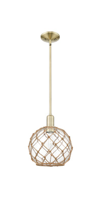 Arcadia Mini Pendant Antique Brass Finish