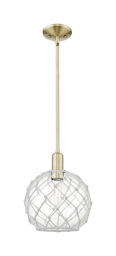 Arcadia Mini Pendant Antique Brass Finish