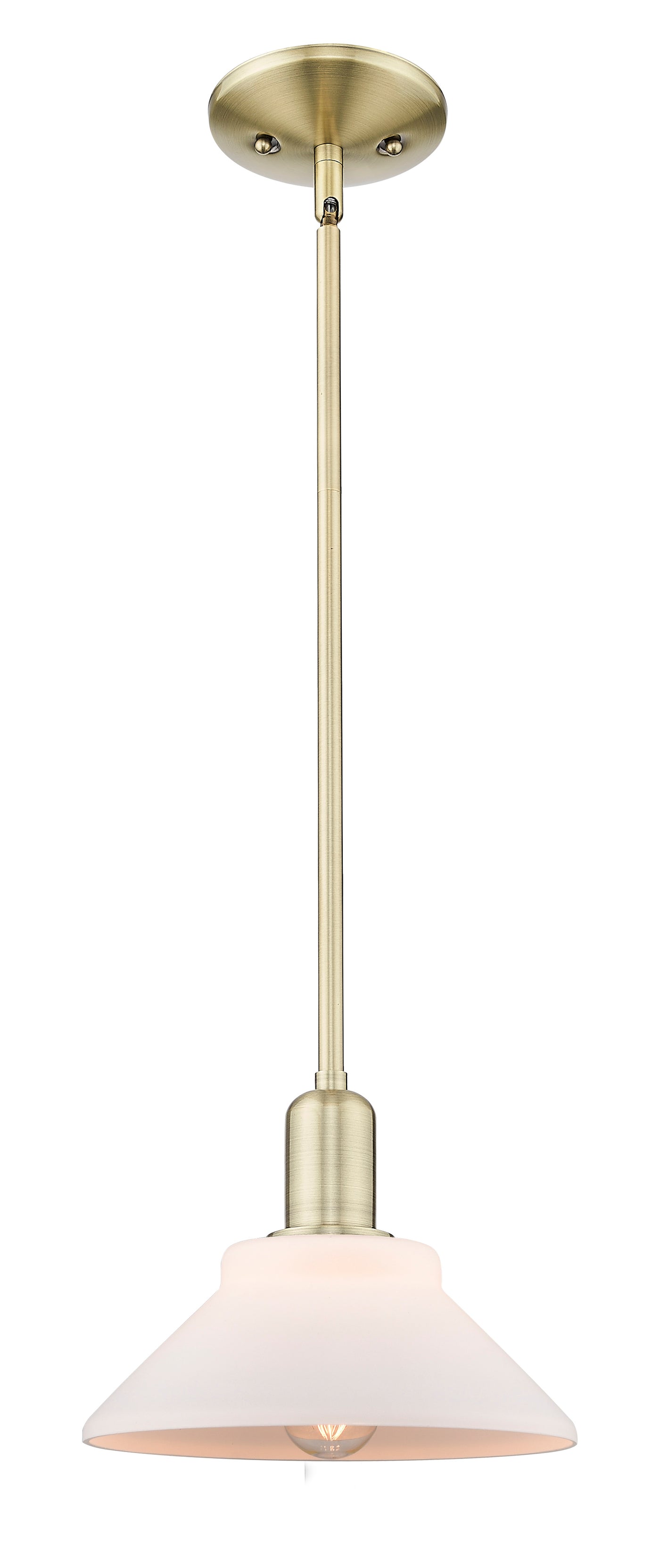Arcadia Mini Pendant Antique Brass Steel