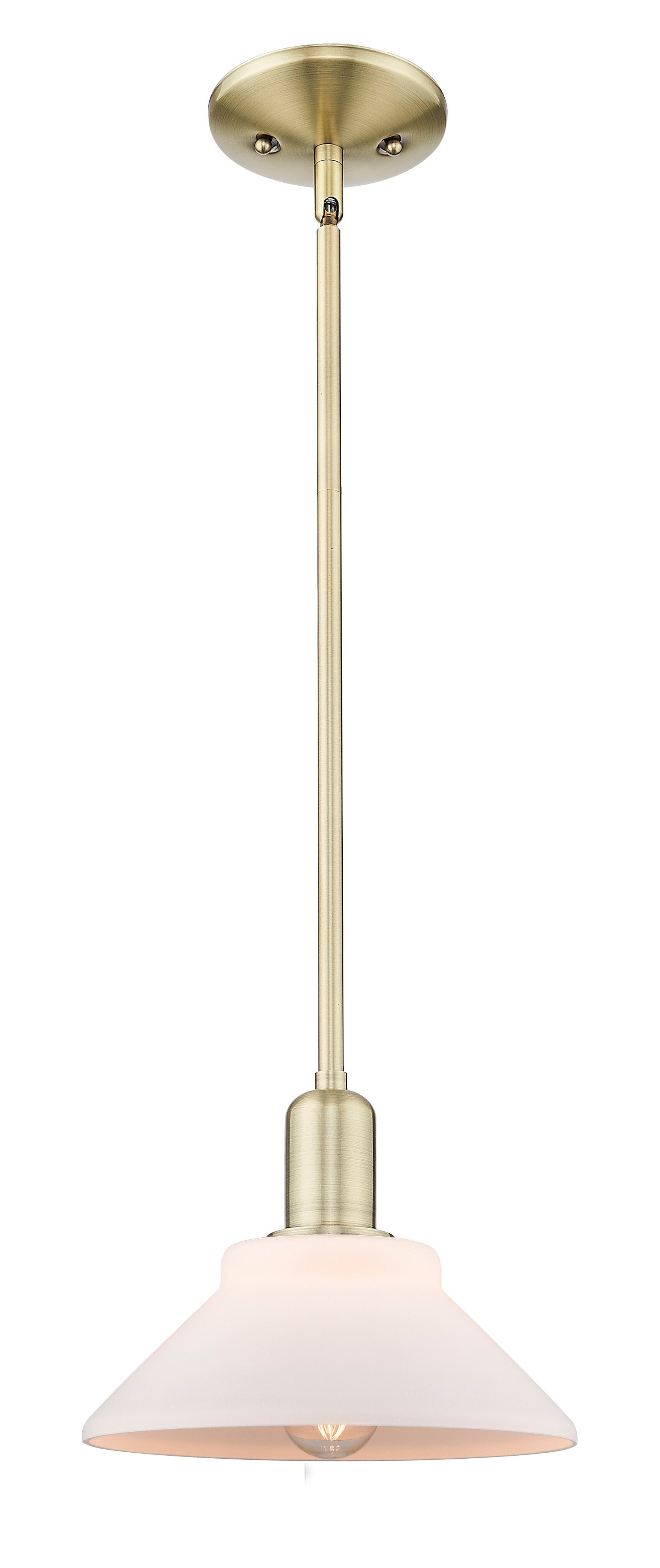 Arcadia Mini Pendant Antique Brass Steel