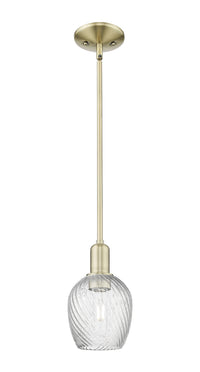 Arcadia Mini Pendant Antique Brass Finish