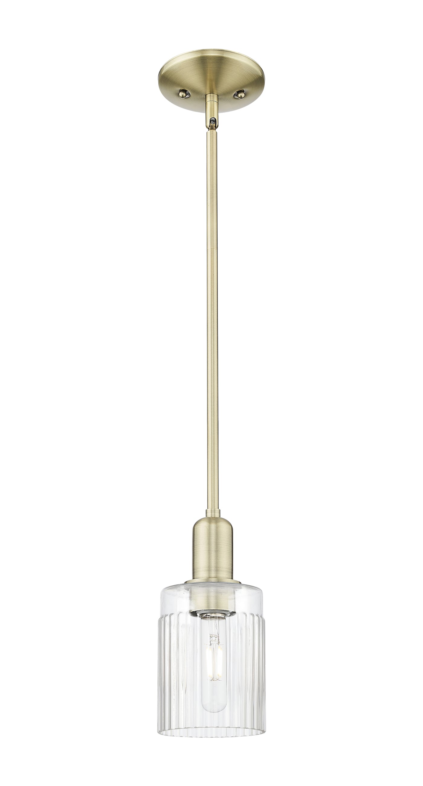 Arcadia Mini Pendant Antique Brass Finish