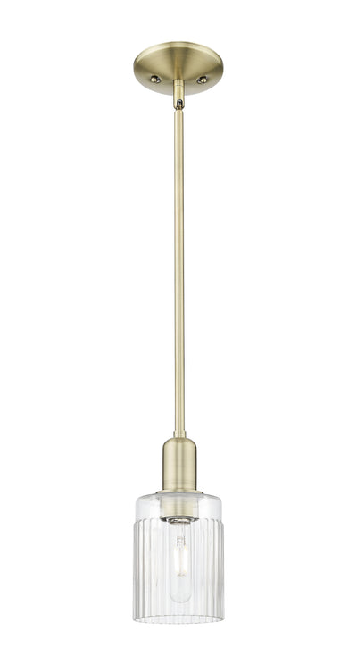 Arcadia Mini Pendant Antique Brass Finish