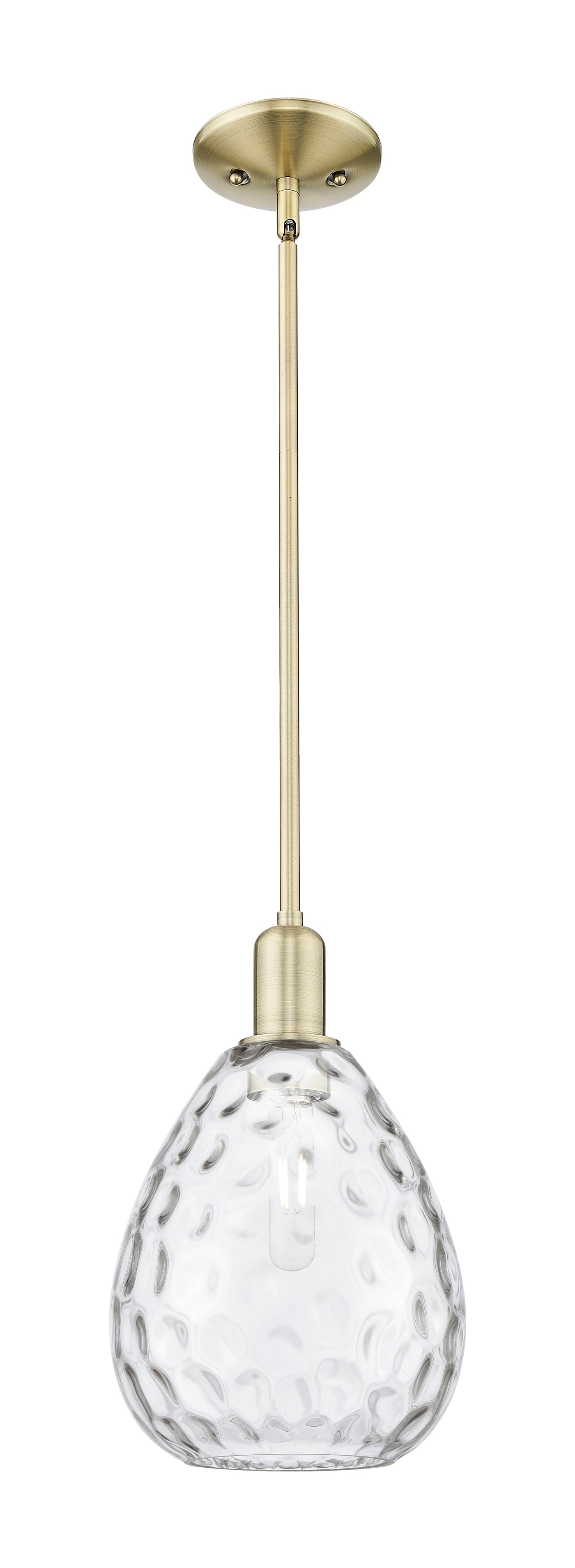 Arcadia Mini Pendant Antique Brass Finish