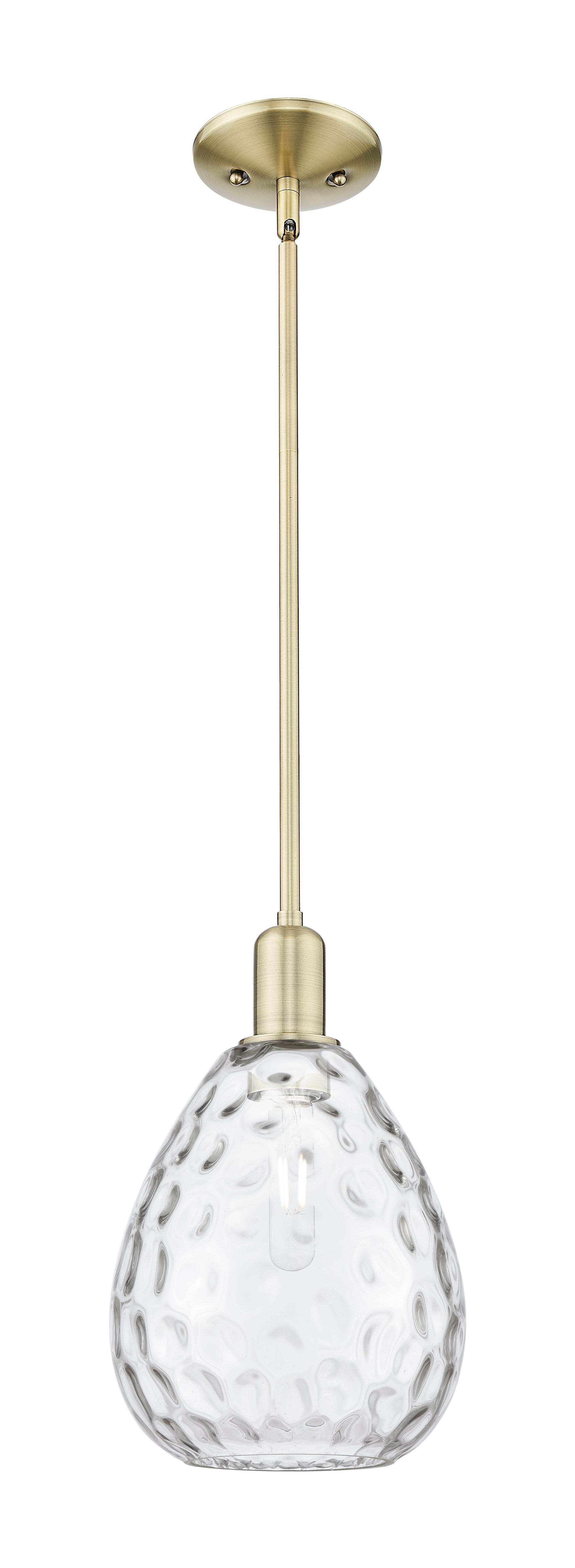 Arcadia Mini Pendant Antique Brass Finish