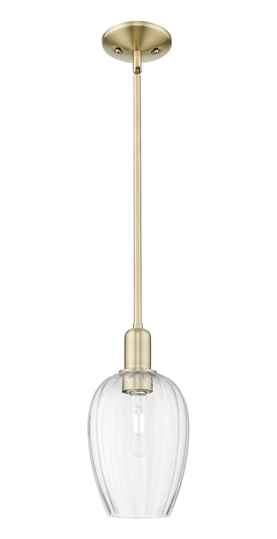 Arcadia Mini Pendant Antique Brass Finish