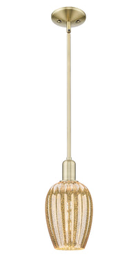 Arcadia Mini Pendant Antique Brass Finish