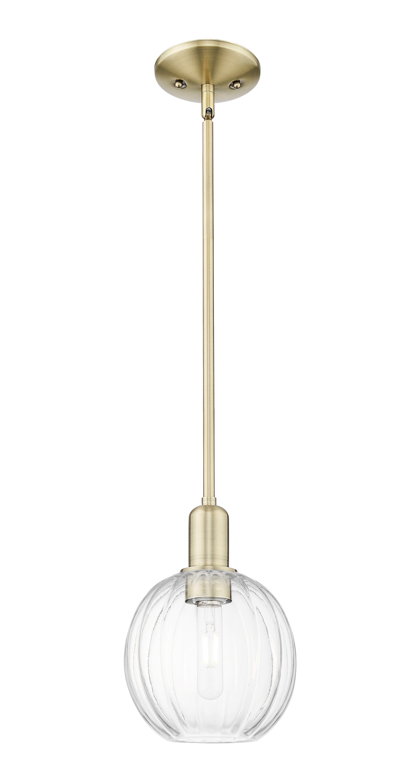 Arcadia Mini Pendant Antique Brass Steel