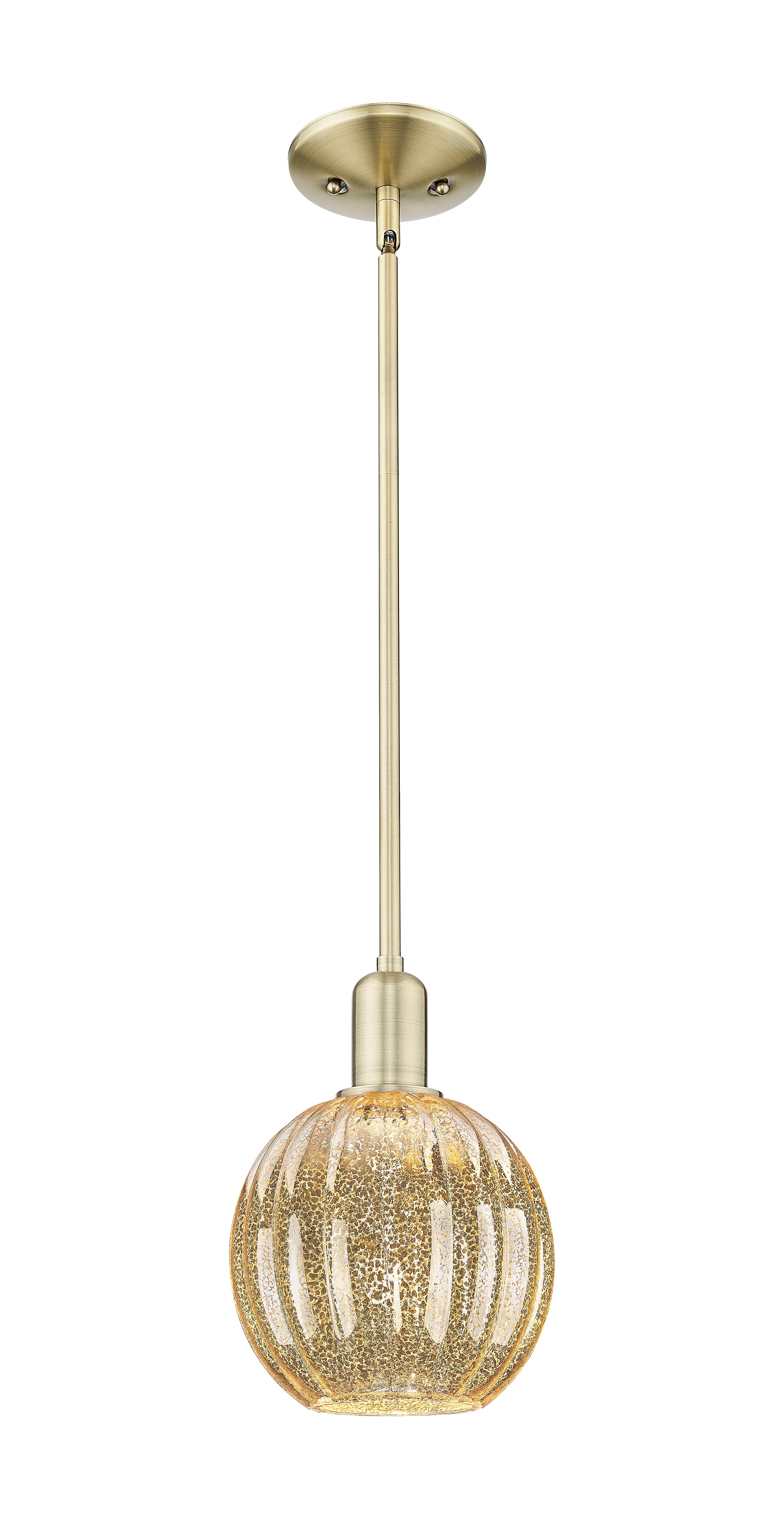Arcadia Mini Pendant Antique Brass Steel