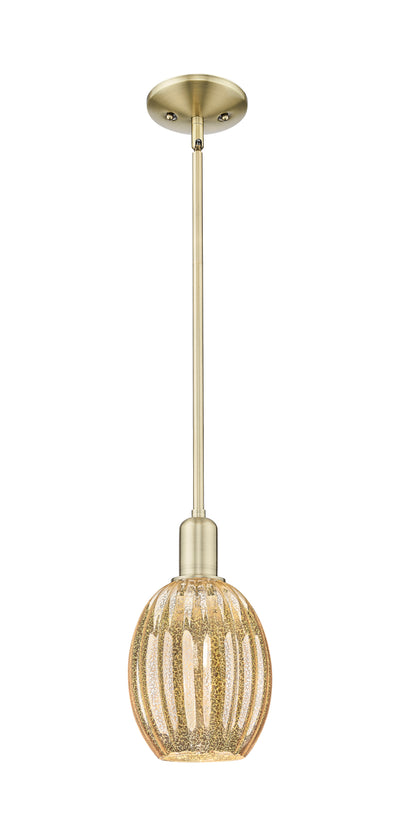 Arcadia Mini Pendant Antique Brass Finish