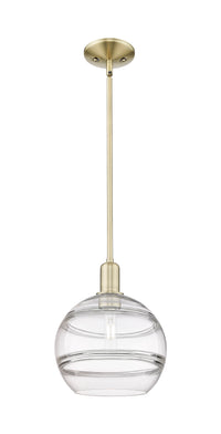 Arcadia Mini Pendant Antique Brass Finish