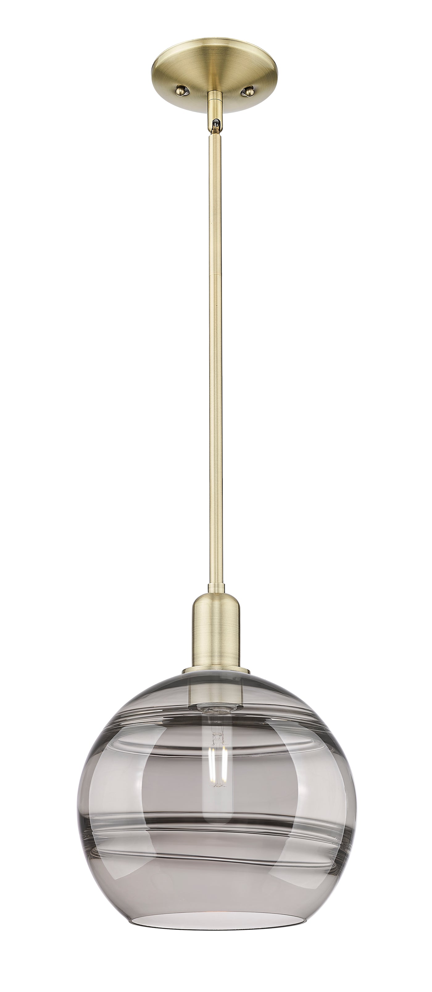 Arcadia Mini Pendant Antique Brass Finish