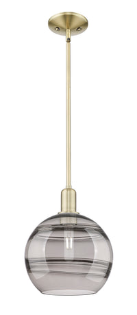 Arcadia Mini Pendant Antique Brass Finish