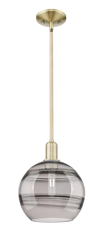 Arcadia Mini Pendant Antique Brass Finish