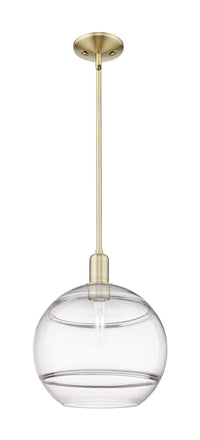 Arcadia Mini Pendant Antique Brass Cast Steel