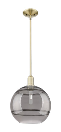 Arcadia Mini Pendant Antique Brass Cast Steel