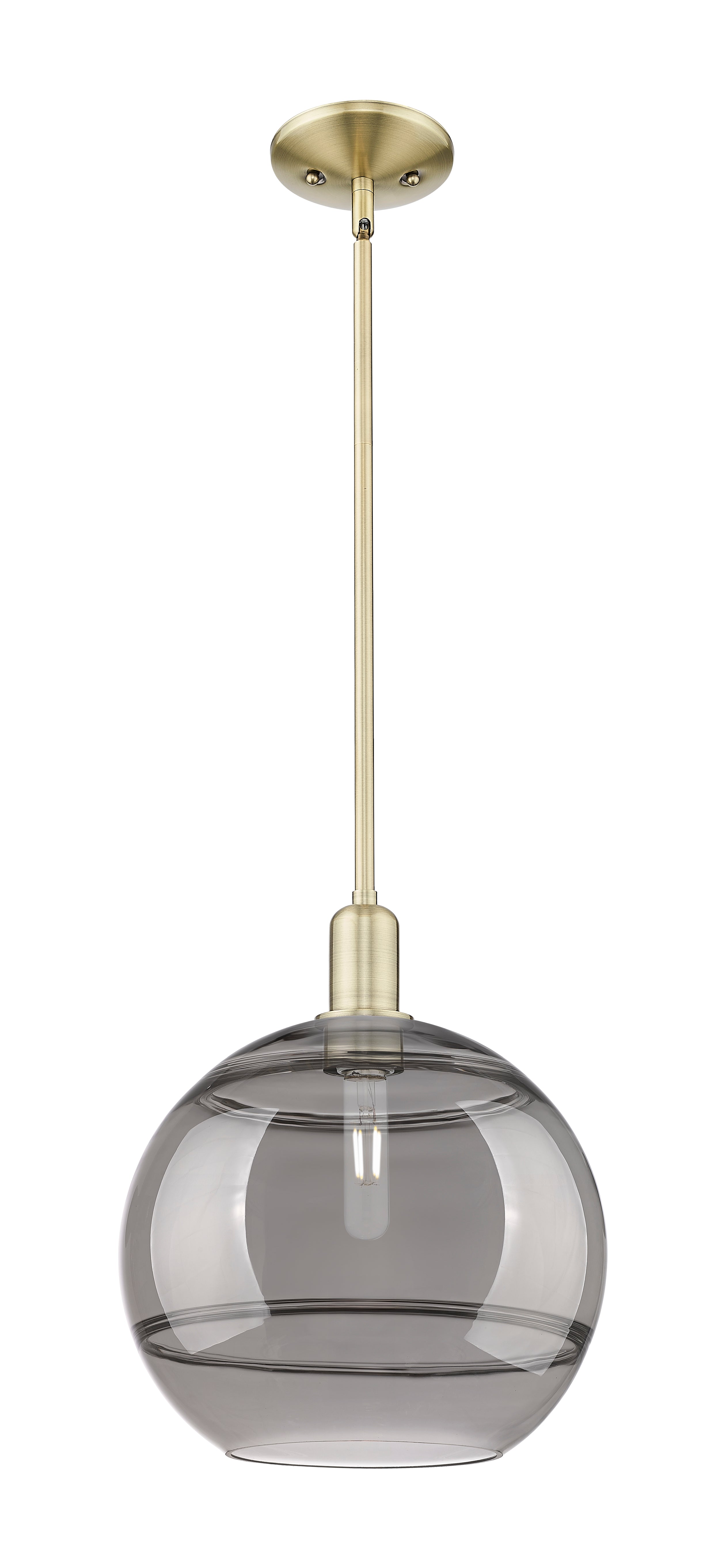 Arcadia Mini Pendant Antique Brass Cast Steel
